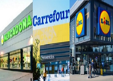 Mercadona, Carrefour y Lidl, líderes