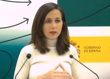 Ione Belarra, ministra del Gobierno