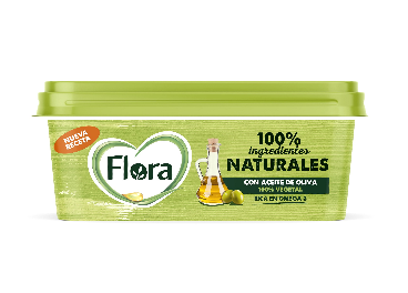 Upfield lanza la margarina renovada Flora Oliva