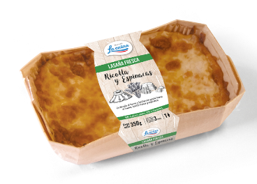 Lasaña fresca con marca La Cuina (Gourmet)