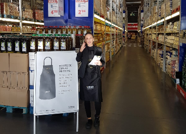 Acción promocional de Oriva en Makro