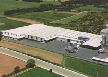 Fábrica láctea situada en Meira (Lugo)