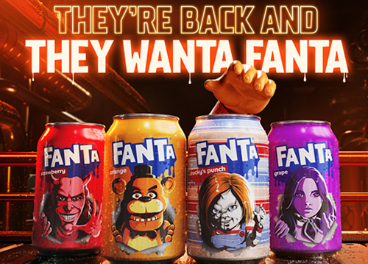 Fanta lanza una edición limitada de Halloween