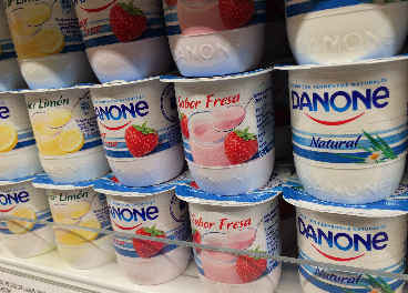 Danone factura un 10,2% más