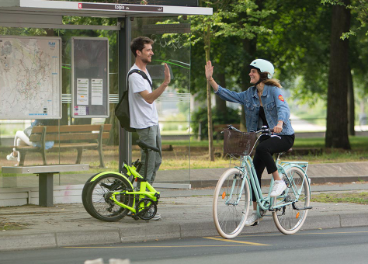 Movilidad sostenible de Decathlon