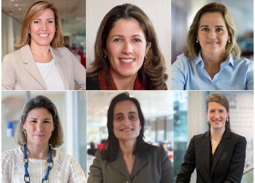 Las seis directoras de Nestlé en España