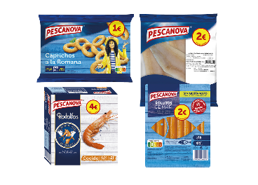 Productos de precio reducido de Pescanova