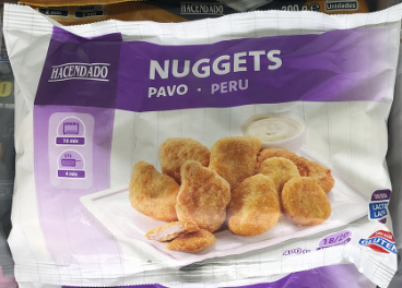 Nuggets de pavo Hacendado