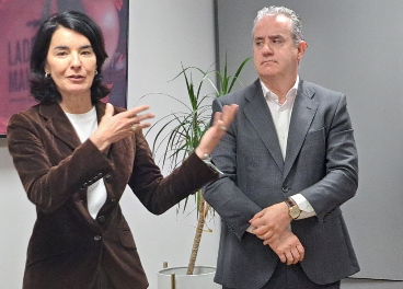 Carmen Ponce e Iñaki Olazábal, de Heineken
