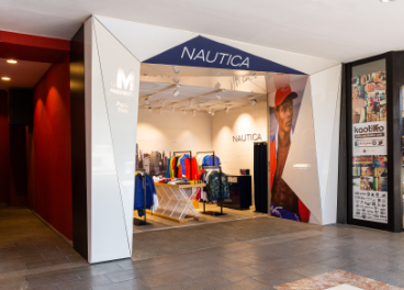 pop up store Nautica en La Maquinista