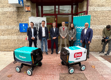 DIA inicia el reparto con robots