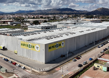 Hiperber amplía su almacén de Novelda