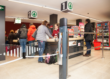 Interior del supermercado Spar (Fragadis) de Gavà