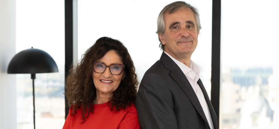 Rosa Carabel y Josu Mugarra, de Eroski