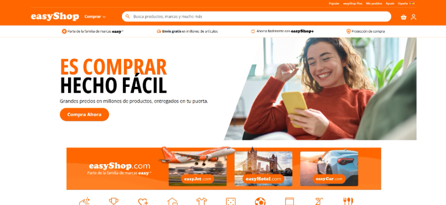 Llega a España el marketplace easyShop