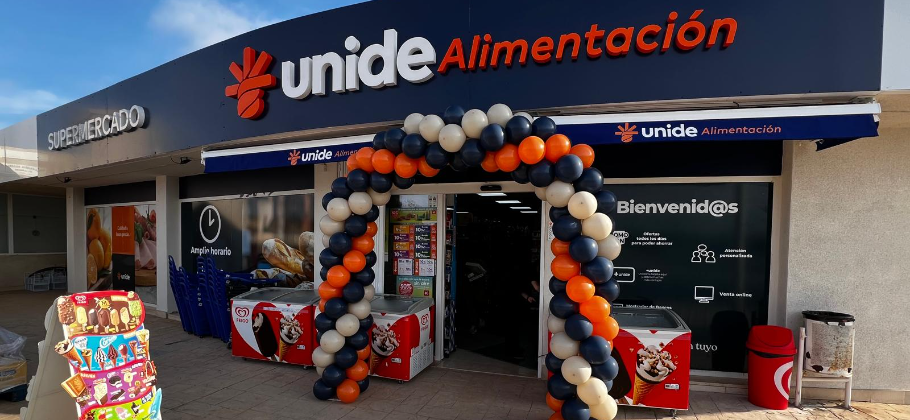 Unide abre 14 supermercados 