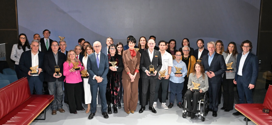 Ministra Elma Saiz, en la gala de Asedas