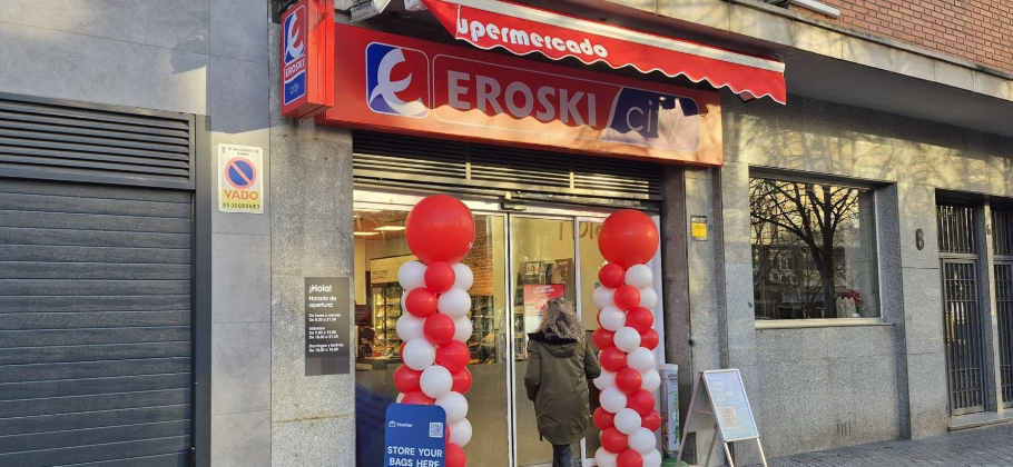 Eroski abre 46 franquicias en 2025