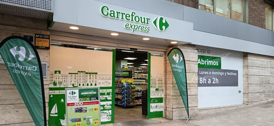 Carrefour roza las 1.200 tiendas de proximidad