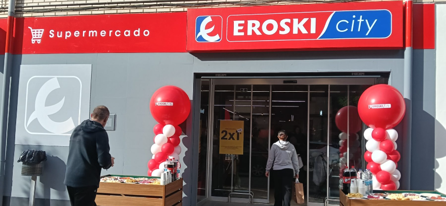 Eroski eleva un 1,8% las compras de producto vasco
