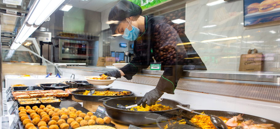 Mercadona vende el 20% de la comida en España