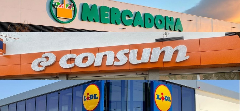 Mercadona lidera Murcia con Consum y Lidl al alza