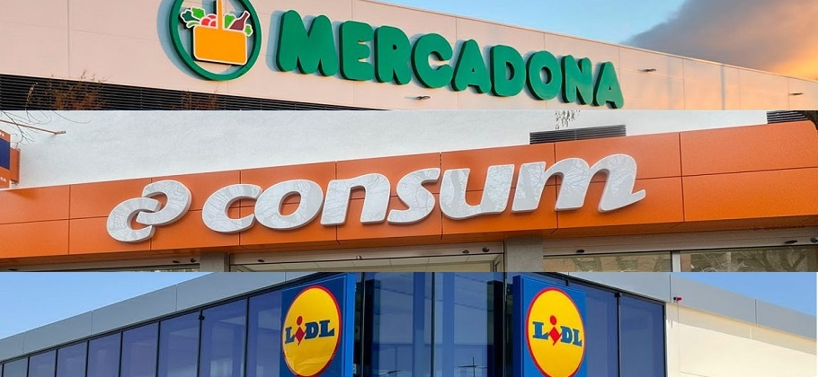 Mercadona, Consum y Lidl, más tensión en Murcia