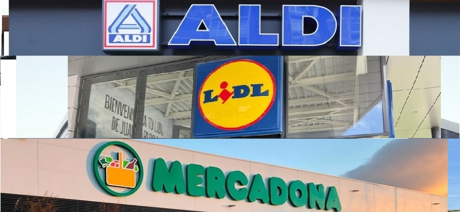 Aldi, Lidl y Mercadona, con menos inflación