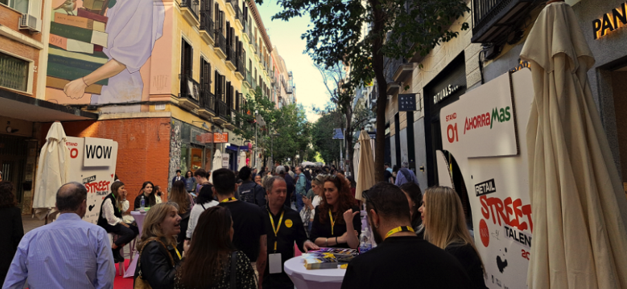 Retail Street Talent en calle Fuencarral Madrid