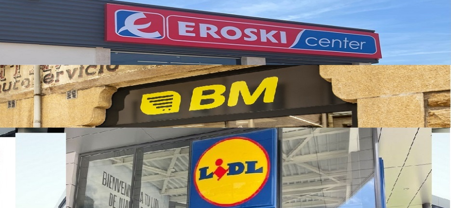 Eroski reina en Navarra, con repuntes de BM y Lidl