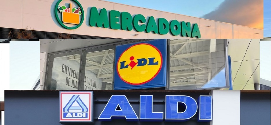 Mercadona, Lidl y Aldi, ganadores en 2025