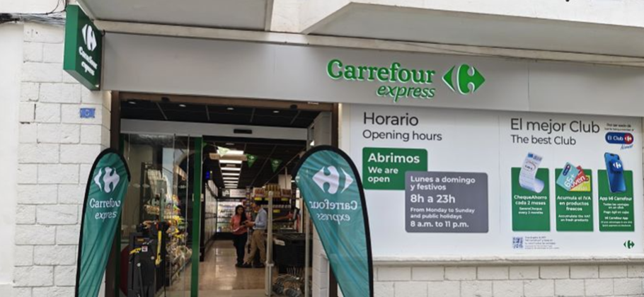 Carrefour abre cuatro tiendas Express