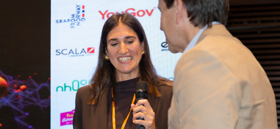 María Uguet (Circana) y Efrén Pareja (Ahorramás)